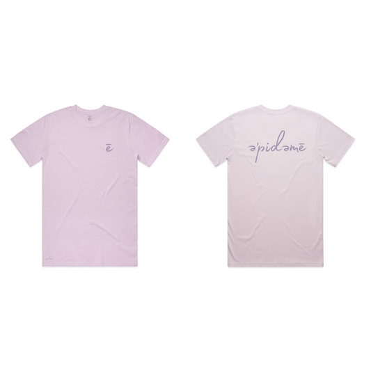 Premier Embroidered Tee - Orchid
